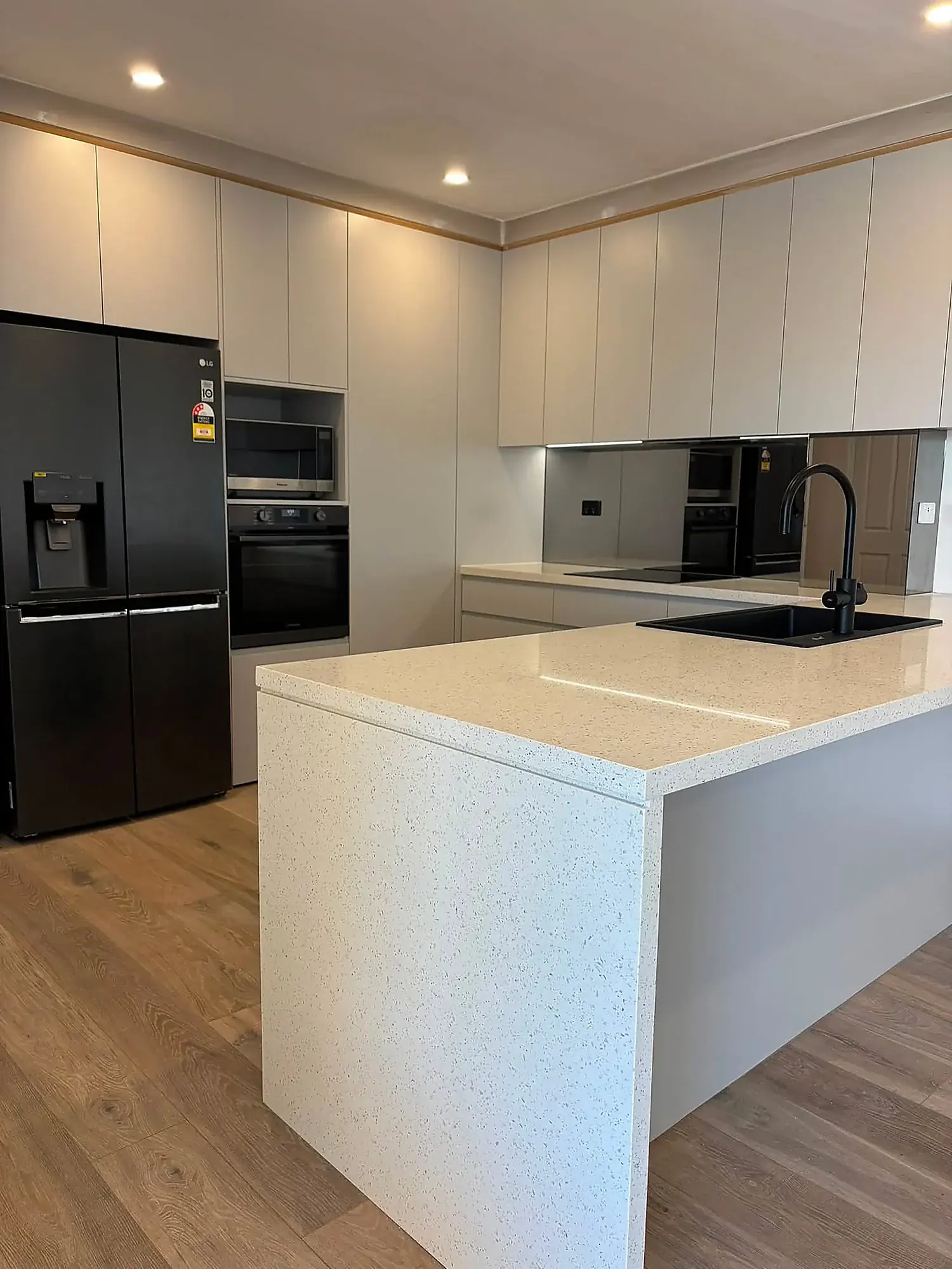 Finished kitchen